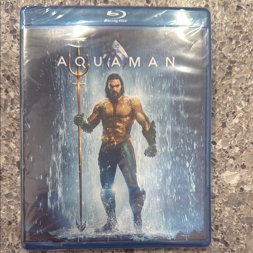 Aquaman Blue Ray DVD brand new in plastic.